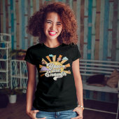 U bent voldoende Retro Typografie Mental Health T-shirt