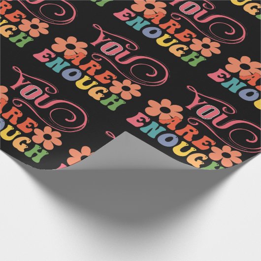 U bent voldoende Valentijn Cadeaupapier (Hoek)