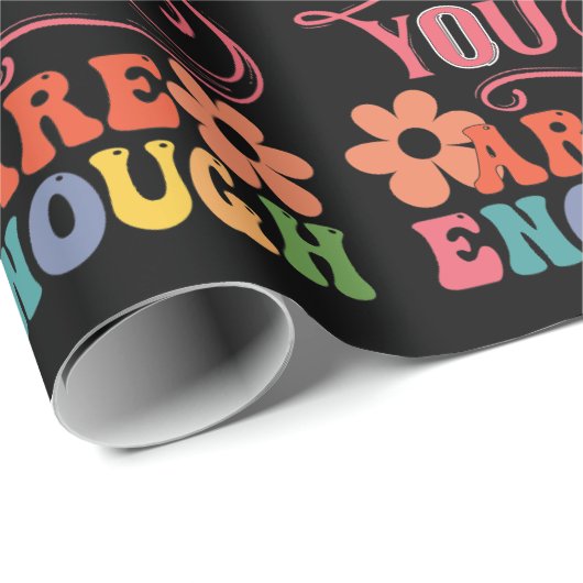 U bent voldoende Valentijn Cadeaupapier (Rol Hoek)