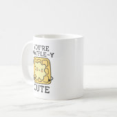 U bent Waffle-Y Cute Koffiemok (Voorkant links)