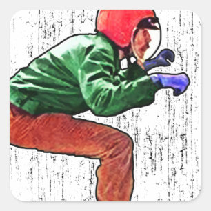 U bent wat u hebt gerold - de status van de motorr vierkante sticker