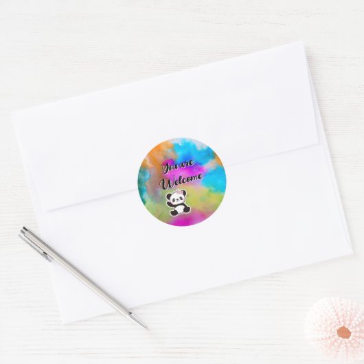 U bent welkom stickers  (Envelop)