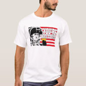 U bent welkome bier 4e juli Amerikaanse George Wa T-shirt (Voorkant)