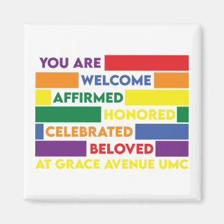 U bent welkomstnet magneet