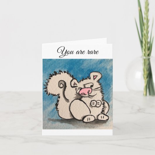 U bent zeldzaam kaart (Voorkant)