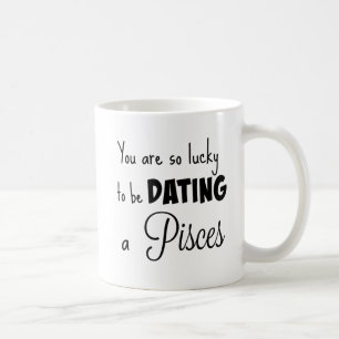 U bent zo gelukkige om Vissen te dateren Koffiemok