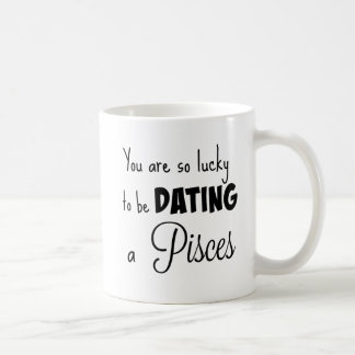 U bent zo gelukkige om Vissen te dateren Koffiemok