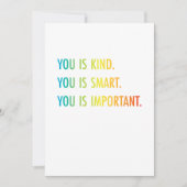 U bent zo slim dat u belangrijk bent save the date (Voorkant)