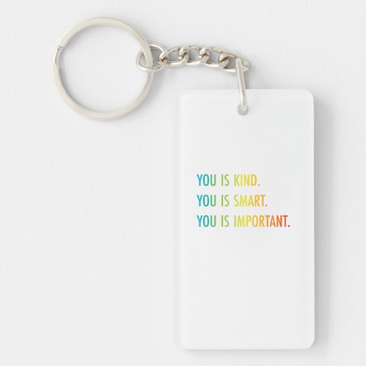 U bent zo slim dat u belangrijk bent sleutelhanger (Voorkant)