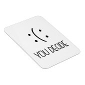 U beslist glimlach/kikkermagneet magneet (Rechterzijde)