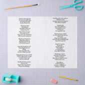 U bespreekt het debetpapier tissuepapier (Craft)