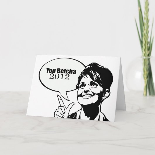 U betcha 2012 kaart (Voorkant)