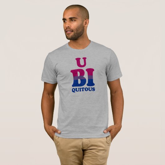 U BI QUITOUS T-SHIRT (Voorkant volledig)