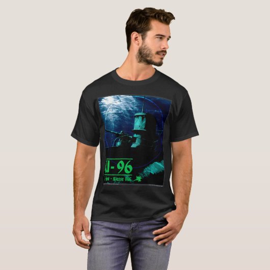 U-Boat 96 T-shirt (Voorkant volledig)