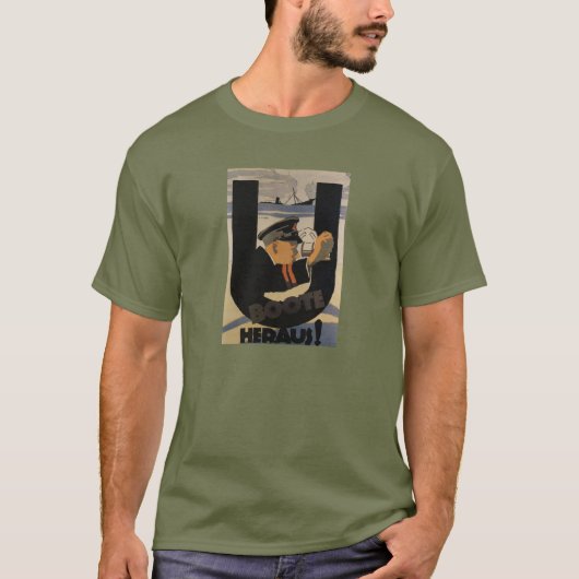 U Boats in de Grote Oorlog T-shirt (Voorkant)