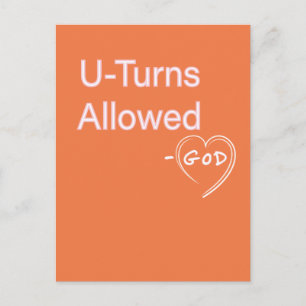 U-bochten toegestaan God Humor ansichtkaarten Chri Briefkaart