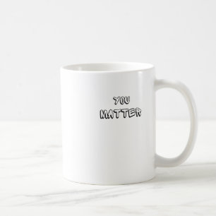 U – Bold Statement Art" Sticker Koffiemok