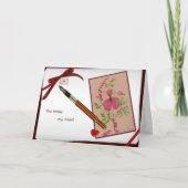 U brak mijn hart kaart (Voorkant)