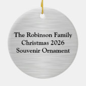 U buiten de Cirkel van Vertrouwen Keramisch Ornament (Achterkant)