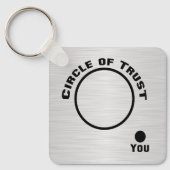 U buiten de Cirkel van Vertrouwen Sleutelhanger (Voorkant)