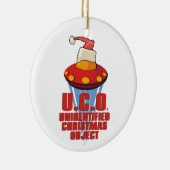 U.C.O. (niet-geïdentificeerd kerstobject) Keramisch Ornament (Rechts)