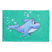 U cartoon dolfijnenkussens kussensloop (Achterkant)