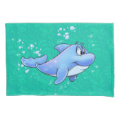 U cartoon dolfijnenkussens kussensloop (Voorkant)