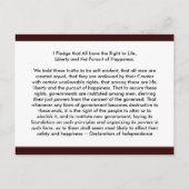 !!! U Creëer Onafhankelijkheidsverklaring Briefkaart (Voorkant)