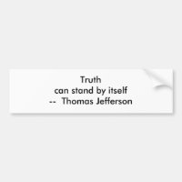 !!! U Creëer Truth kan op zichzelf staan