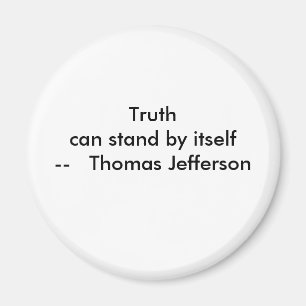 !!! U Creëer Truth kan op zichzelf staan Magneet