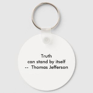 !!! U Creëer Truth kan op zichzelf staan Sleutelhanger