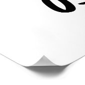 U-cumber Funny Cucumber Pun Poster (Hoek)