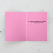 U Cutey periodieke tabel Valentijn kaart (Binnen)