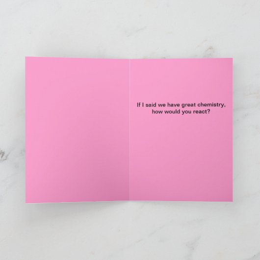 U Cutey periodieke tabel Valentijn kaart (Binnen)