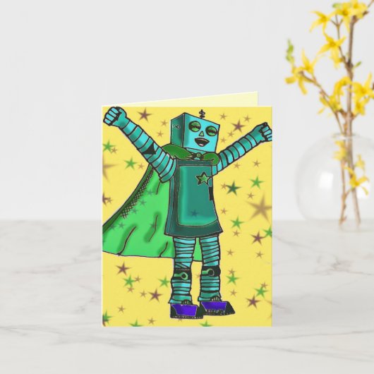 "U deed het!" De gelukkige Kaart van Congrats van (Gele Bloem)