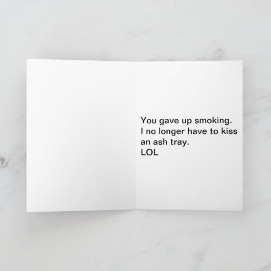 U DEED IT"! Wenskaart Kaart (Binnen)