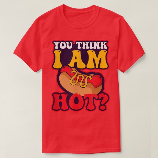 U denkt dat ik heet Design Hot Hondenliefhebber be T-shirt (Design voorkant)
