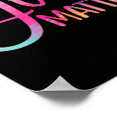 U doet er toe - Mental Health Awareness Inspireren Poster (Hoek)