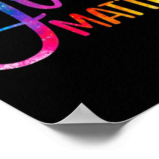 U doet er toe - Mental Health Awareness Inspireren Poster (Hoek)