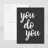 U doet uw assy Sarcasm Quote Briefkaart (Voorkant / Achterkant)