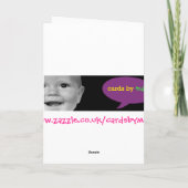 U drijft Gek me! Valentijnse Kaart (Achterkant)