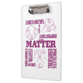 U en I Matter - ASL Empowerment Design Klembord (Links)