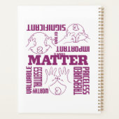 U en I Matter - ASL Empowerment Design Planner (Achterkant)