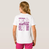 U en I Matter - ASL Empowerment Design T-shirt (Achterkant volledig)