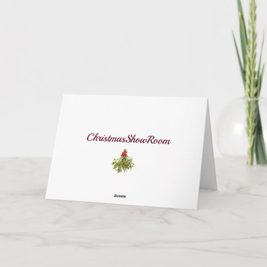 **U EN MIJ SAMEN** HET PLAN VOOR ONZE CHRISTMAS FEESTDAGEN KAART (Achterkant)