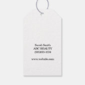 U en uw verwijzingen zijn Geweldige sausmarketing Cadeaulabel (Achterkant)