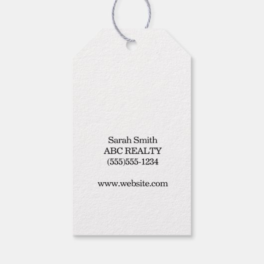 U en uw verwijzingen zijn Geweldige sausmarketing Cadeaulabel (Achterkant)