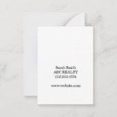 U en uw verwijzingen zijn Geweldige sausmarketing Notitiekaartje (Achterkant)