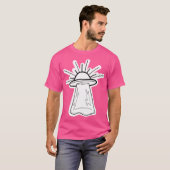 U.F.O Sketch T-shirt (Voorkant volledig)