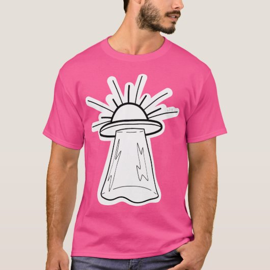 U.F.O Sketch T-shirt (Voorkant)